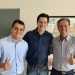 Agenor Mariano (à esquerda) será candidato ao Senado pelo MDB. Enquanto isso, Pedro Chaves (à direita) desistiu da candidatura e será coordenador da campanha de Daniel Vilela (centro) ao Governo de Goiás | Foto: Reprodução
