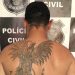 Homem está detido na Unidade Prisional de Uruana, à disposição do poder Judiciário | Foto: Divulgação / PC