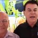 O radialista Barbosinha anuncia apoio espontâneo e pede votos ao candidato a Deputado Federal Professor Alcides | Foto: Divulgação