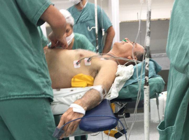 Estado de saúde de Bolsonaro é complicado | Foto: Reprodução