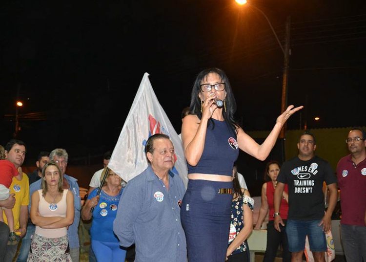 lançamento contou com a presença de Jovair Arantes, deputado federal e líder do PTB em Goiás | Foto: Mel Castro