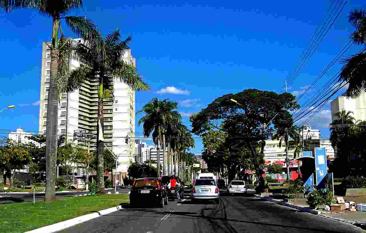 Avenida República do Líbano era o endereço da boate Zoom, em Goiânia | Foto: Reprodução