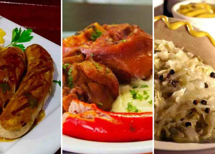 Festival Alemão do Bar Glória traz uma série de comidas típicas alemãs | Foto: divulgação