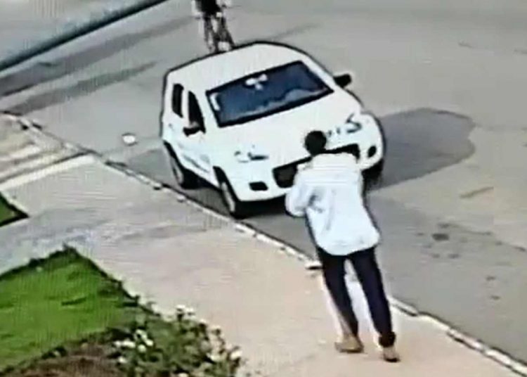 Homem comete dois assaltos no Jardim América e Parque Oeste Industrial, em Goiânia | Foto: Reprodução