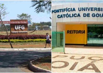 UFG avança uma posição, enquanto PUC-GO cai duas casas em relação ao RUF 2017 | Foto: Reprodução