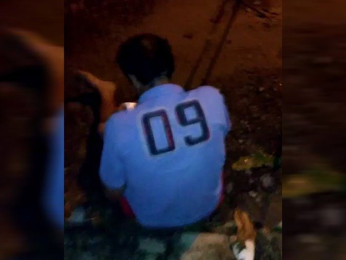 Preso suspeito de matar homem sentado em calçada em Aparecida | Foto: Reprodução