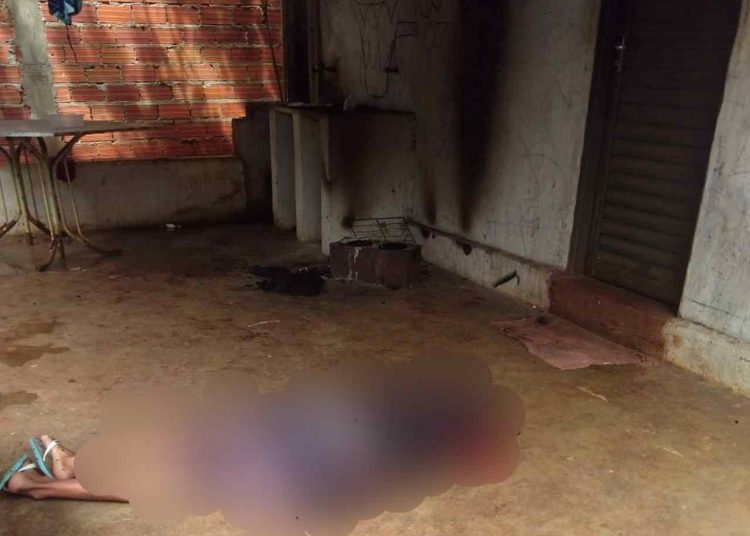 Jovem foi assassinado no fim desta tarde de terça-feira, 20, em Aparecida de Goiânia | Foto: leitor