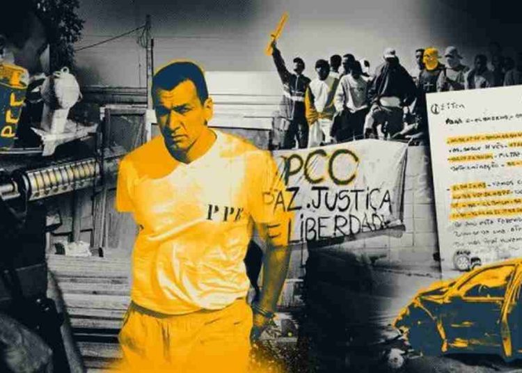 Apesar de negar, Marcola é considerado o líder supremo da facção criminosa PCC | Fotomontagem: divulgação
