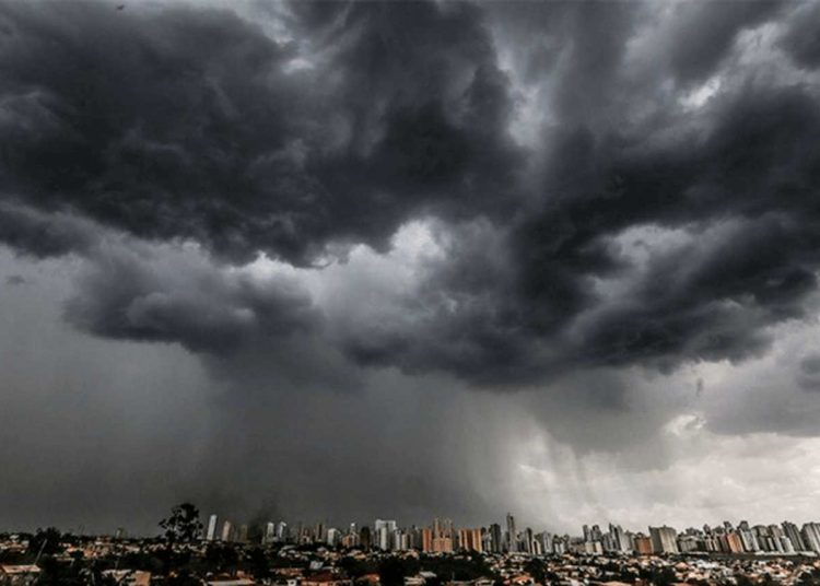 Alerta aponta para tempestades, ventos de até 80 km/h, além de raios e trovoadas | Foto: reprodução