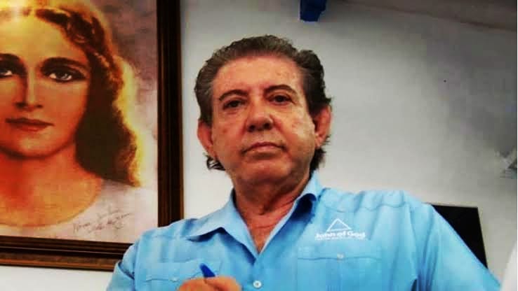 O médium João Teixeira de Faria (João de Deus), de 76 anos, foi preso pela Polícia Civil