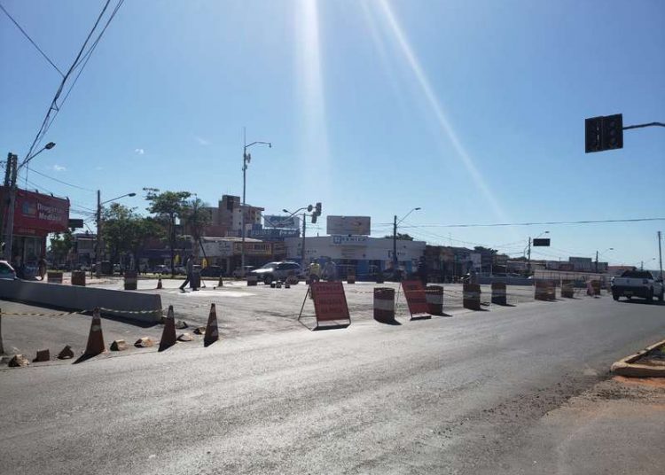 Novo viaduto da Vila Brasília, em Aparecida de Goiânia | Foto: Folha Z
