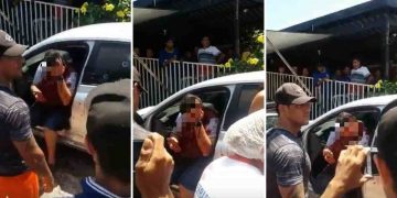 Motorista sobrevive com 20 tiros no carro