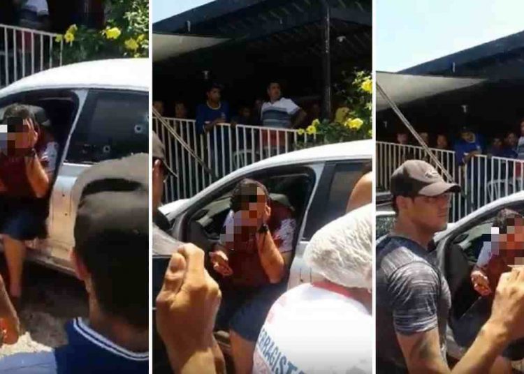 Motorista sobrevive com 20 tiros no carro