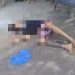 Assaltante baleado por vítima que reagiu no Jardim das Cascatas, em Aparecida | Foto: Leitor / Folha Z