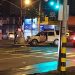 Motorista de Land Rover bate forte contra concreto em acidente na Av. T-7, em Goiânia | Foto: Folha Z