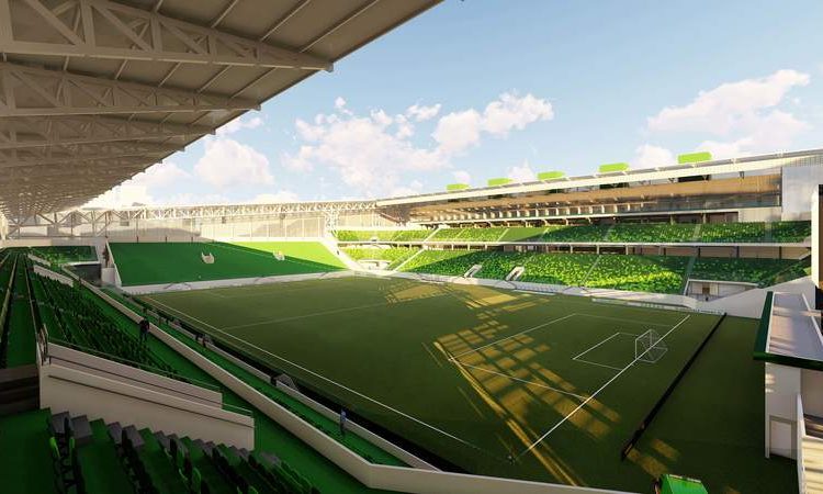Nova casa do Goiás, Arena da Serrinha terá capacidade para 20 mil pessoas | Foto: Divulgação