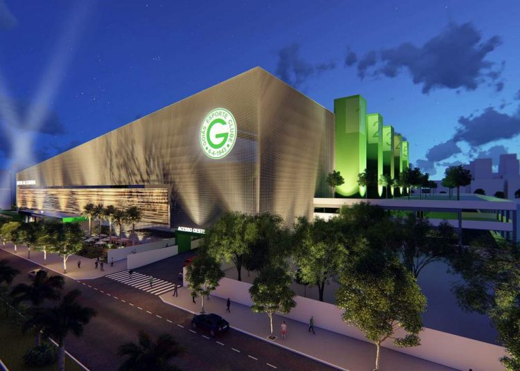 O novo estádio do Goiás