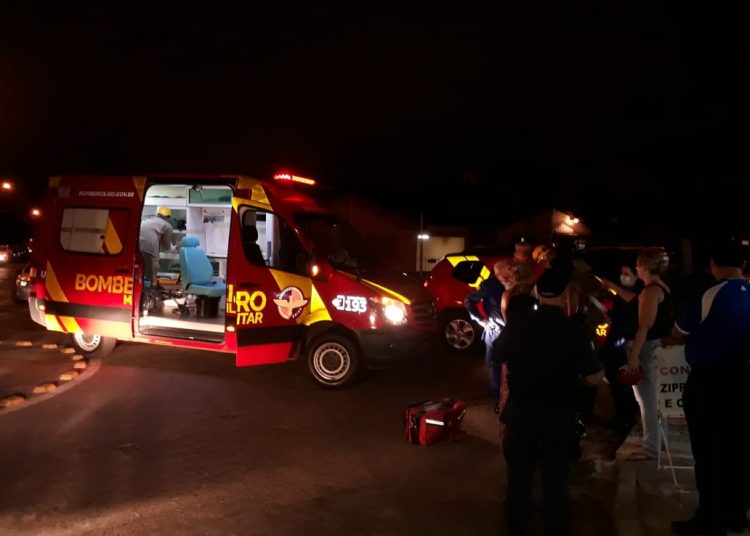Esfaqueado 3 vezes na Escola Municipal Abrão Rassi, na Canaã, adolescente foi socorrido e não corre risco de vida | Foto: Leitor / Folha Z
