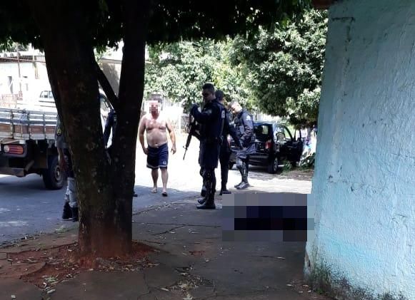 Homem morto Vila Boa