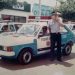Viaturas antigas da PMGO: Fiat 147 | Foto: Reprodução