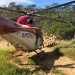 Homem fratura costelas em acidente de motocross na Serra das Areias | Foto: Divulgação / CBMGO