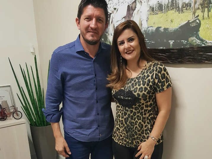 Deputado federal Glaustin da Fokus (PSC) e delegada Cybelle Tristão | Foto: Divulgação