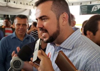 Prefeito Gustavo Mendanha (MDB) | Foto: Folha Z
