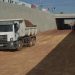 Obras de trincheira na Avenida São Paulo, em Aparecida | Foto: Divulgação