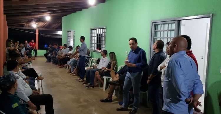 Reunião de pré-candidatos da base de Mendanha atrai cerca de 100 pessoas | Foto: Folha Z