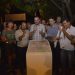 Inauguração de praça tem 2 destaques na fala do prefeito de Aparecida Gustavo Mendanha | Foto: Wigor Vieira