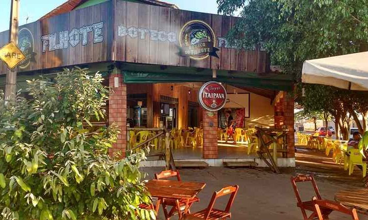 Boteco do Filhote fica no Parque Trindade