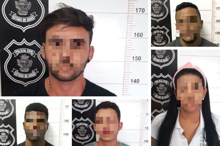 Genarc de Aparecida de Goiânia prende quadrilha de estelionatários que atuava no Setor Garavelo