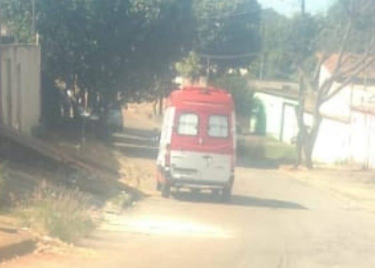 Homem baleado tórax Veiga Jardim Aparecida