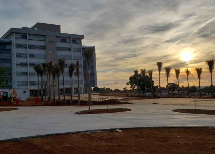 Nova praça esportiva de lazer em Aparecida