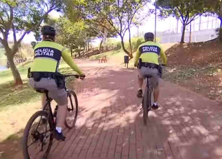 Passeio ciclístico 7º batalhão PMGO