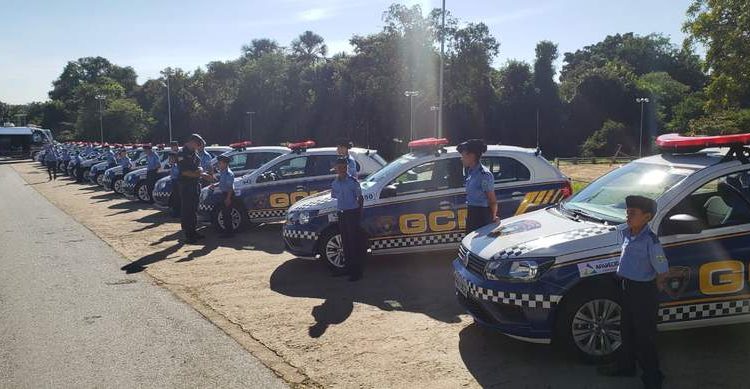 GCM de Aparecida ganha 15 novas viaturas 1.6 completas