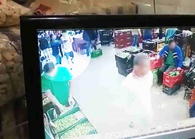 Jovem foi atacado com tesoura no Ceasa-GO, na manhã dessa sexta, 19 | Foto: Reprodução