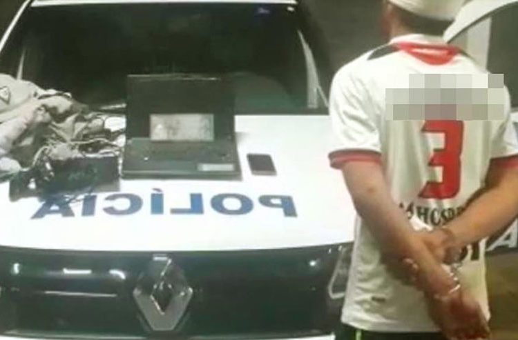 Quando chegaram ao local, porém, os policiais perceberam que parentes da vítima haviam sido mais rápidos na identificação do estuprador, em Goiânia | Foto: Divulgação / PM