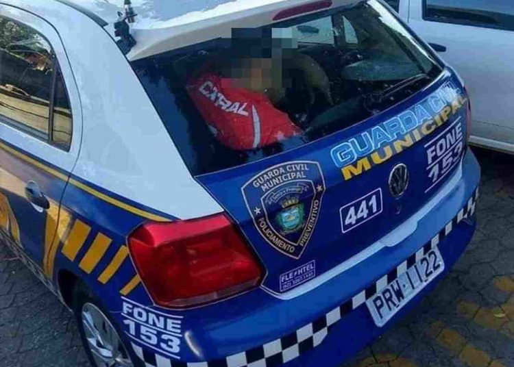 Motorista preso Aparecida