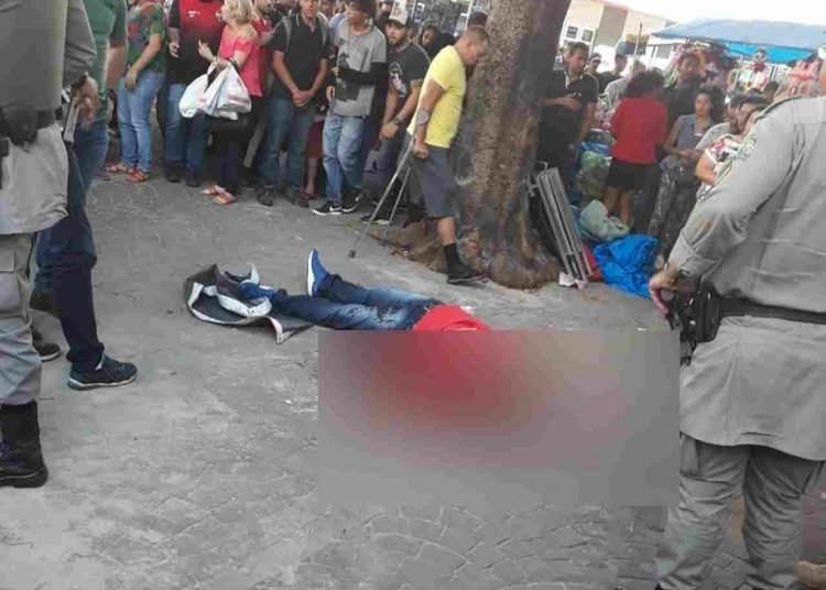 vendedor morto tiros Goiânia
