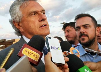 Ronaldo Caiado e Gustavo Mendanha | Foto: Folha Z