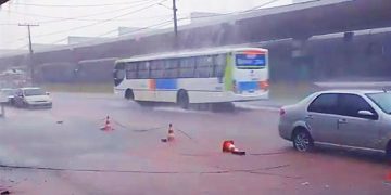 A Defesa Civil de Aparecida emitiu um alerta sobre perigos trazidos pelas primeiras chuvas na cidade | Foto: Reprodução