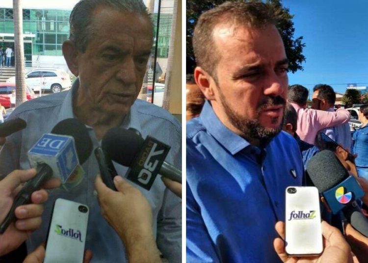 Iris Rezende e Gustavo Mendanha