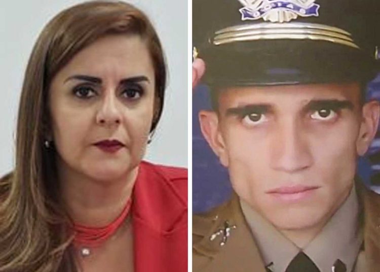 "Maior falácia que ouvi. Tudo isso é mentira", diz Cybelle sobre supostos áudios que apontam a prisão do autor do assassinato de Walisson Miranda | Foto: Montagem