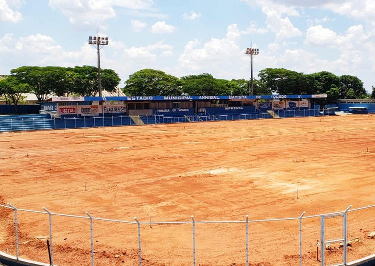 Reforma do Anníbal Batista de Toledo | Foto: Folha Z
