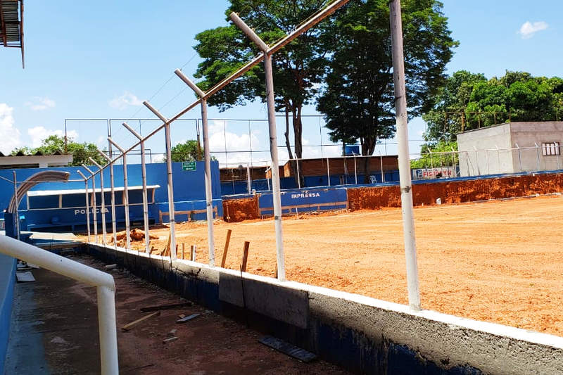 Estádio Annibal Batista de Toledo passa por reforma | Foto: Folha Z