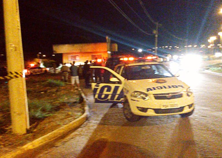 Homem é morto dentro de carro na GO-040 | Foto: Leitor / FZ