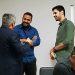 Na foto, ex-vereador Ezízio Barbosa, presidente da Juventude do MDB em Aparecida, Rogério Almeida, e o presidente estadual do grupo, Glaykon Rangel | Foto: Folha Z