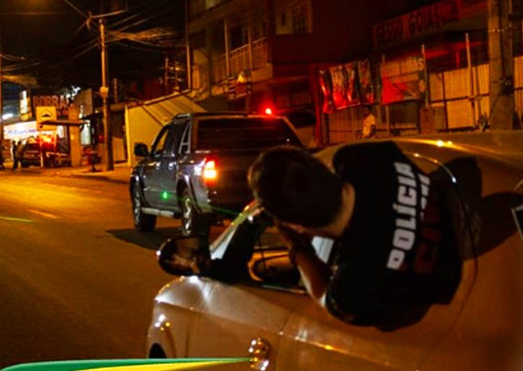 PC realizou reconstituição da morte de Walisson | Foto: Divulgação / Polícia Científica de Goiás
