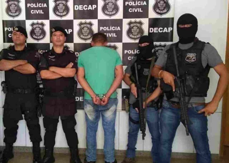 Chefe quadrilha preso Aparecida